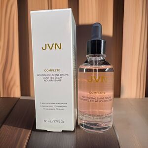 JVN Complete Nourishing Shine Drops 1.7oz 50 mL Silicone-free New In Box